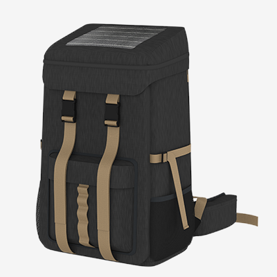 太阳能照明登山包